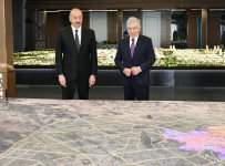 Президент Ильхам Алиев ознакомился с крупнейшим градостроительным проектом Узбекистана — «Новый Ташкент» (ФОТО)