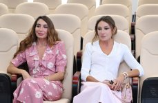 Первый вице-президент Мехрибан Алиева приняла участие в открытии школы искусств в Бильгях (ФОТО)