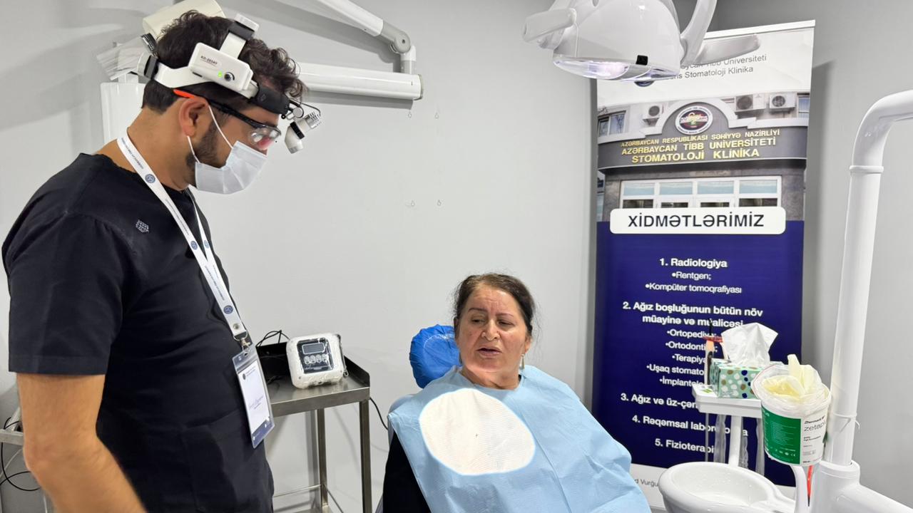 Минздрав Азербайджана провел выездную стоматологическую акцию для жителей Лачина (ФОТО)