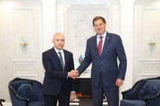 Обсуждены вопросы стратегического партнерства между Азербайджаном и Беларусью (ФОТО)