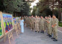 В центре отдыха "Бильгях" СГБ Азербайджана организована встреча с участниками Отечественной войны (ФОТО)