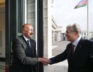 В Бишкеке состоялась встреча Президента Азербайджана Ильхама Алиева с Президентом Казахстана (ФОТО)