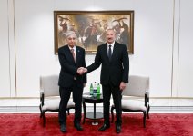 В Бишкеке состоялась встреча Президента Азербайджана Ильхама Алиева с Президентом Казахстана (ФОТО)