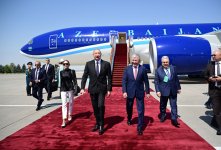 Президент Азербайджана Ильхам Алиев прибыл с рабочим визитом в Кыргызстан (ФОТО/ВИДЕО)