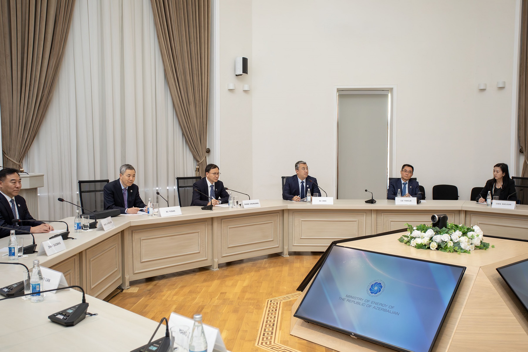 Еще одна китайская компания заинтересована в участии в энергопроектах в Азербайджане (ФОТО)