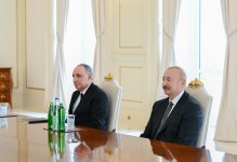 Президент Ильхам Алиев принял делегацию во главе с Генеральным прокурором Верховной народной прокуратуры Китая (ФОТО)