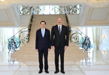 Президент Ильхам Алиев принял делегацию во главе с Генеральным прокурором Верховной народной прокуратуры Китая (ФОТО)