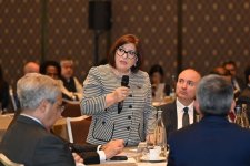 Сахиба Гафарова выступила на встрече с руководителями дипкорпуса в Женеве (ФОТО)