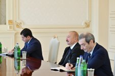 Президент Ильхам Алиев принял президента Парламентской ассамблеи ОБСЕ (ФОТО)