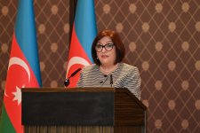 Сахиба Гафарова выступила на встрече с руководителями дипкорпуса в Женеве (ФОТО)