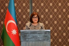 Сахиба Гафарова выступила на встрече с руководителями дипкорпуса в Женеве (ФОТО)