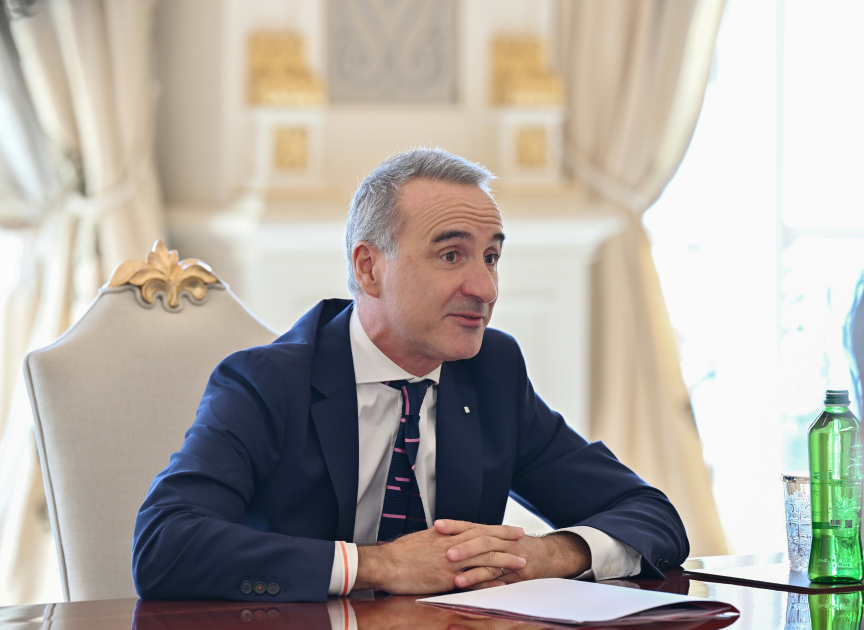 Президент Ильхам Алиев принял президента Парламентской ассамблеи ОБСЕ (ФОТО)