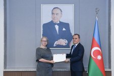 Джейхун Байрамов провел обсуждения с новым послом Швеции (ФОТО)