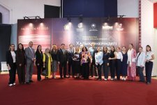 В Алматы открылась выставка "Дыхание времени в народном искусстве", посвященная 120-летию Лятифа Керимова (ФОТО)