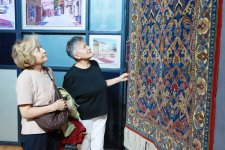 В Алматы открылась выставка "Дыхание времени в народном искусстве", посвященная 120-летию Лятифа Керимова (ФОТО)