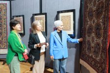 В Алматы открылась выставка "Дыхание времени в народном искусстве", посвященная 120-летию Лятифа Керимова (ФОТО)