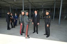 Президент Ильхам Алиев и Первая леди Мехрибан Алиева посетили Военно-морские силы (ФОТО)