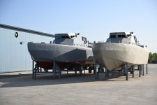 Президент Ильхам Алиев и Первая леди Мехрибан Алиева посетили Военно-морские силы (ФОТО)