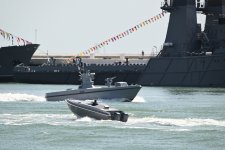Президент Ильхам Алиев и Первая леди Мехрибан Алиева посетили Военно-морские силы (ФОТО)