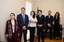 В "Доме писателя" начались курсы по азербайджанской культуре для иностранных дипломатов (ФОТО)