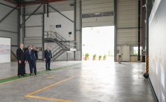 Президент Ильхам Алиев принял участие в открытии предприятия по производству бумажной и гигиенической продукции в Гарадагском районе (ФОТО)