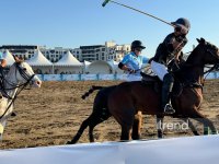 Представитель Азербайджана вышел в финал турнира по пляжному поло (ФОТО)