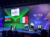 Азербайджанские гимнасты завоевали серебряную медаль на чемпионате мира (ФОТО)