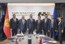«AzerGold» и «Кыргызалтын» обсудили перспективы сотрудничества в Бишкеке (ФОТО)