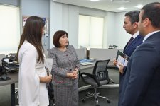 Сахиба Гафарова выступила с речью в штаб-квартире Молодежной организации ДН (ФОТО)