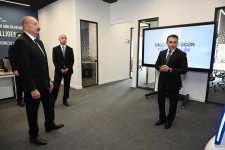 Президент Ильхам Алиев принял участие в открытии первого 
этапа инновационного городка SABAH.city (ФОТО)