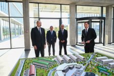 Президент Ильхам Алиев принял участие в открытии первого 
этапа инновационного городка SABAH.city (ФОТО)