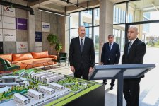 Президент Ильхам Алиев принял участие в открытии первого 
этапа инновационного городка SABAH.city (ФОТО)