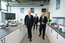 Президент Ильхам Алиев принял участие в открытии первого 
этапа инновационного городка SABAH.city (ФОТО)