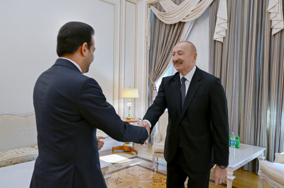Президент Ильхам Алиев принял генерального секретаря Мусульманского совета старейшин (ФОТО/ВИДЕО)