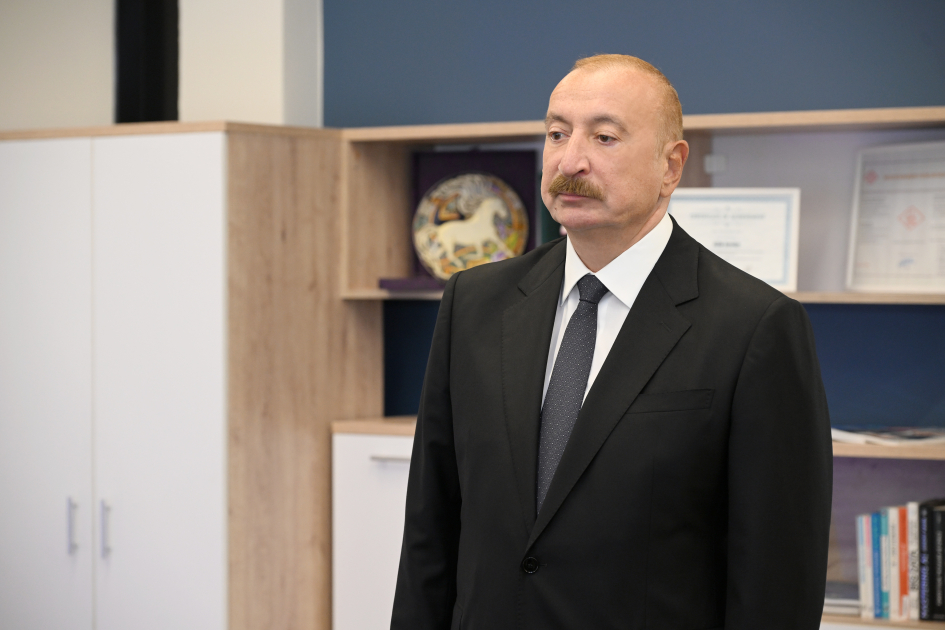 Президент Ильхам Алиев принял участие в открытии первого 
этапа инновационного городка SABAH.city (ФОТО)