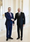 Президент Ильхам Алиев принял министра иностранных дел Турции (ФОТО)