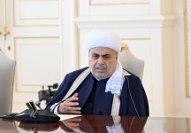 Президент Ильхам Алиев принял участников проходящих в Баку международных конференций (ФОТО/ВИДЕО)