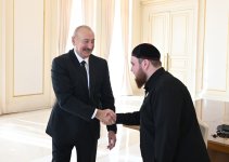 Президент Ильхам Алиев принял участников проходящих в Баку международных конференций (ФОТО/ВИДЕО)