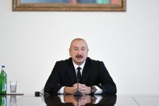 Президент Ильхам Алиев принял участников проходящих в Баку международных конференций (ФОТО/ВИДЕО)