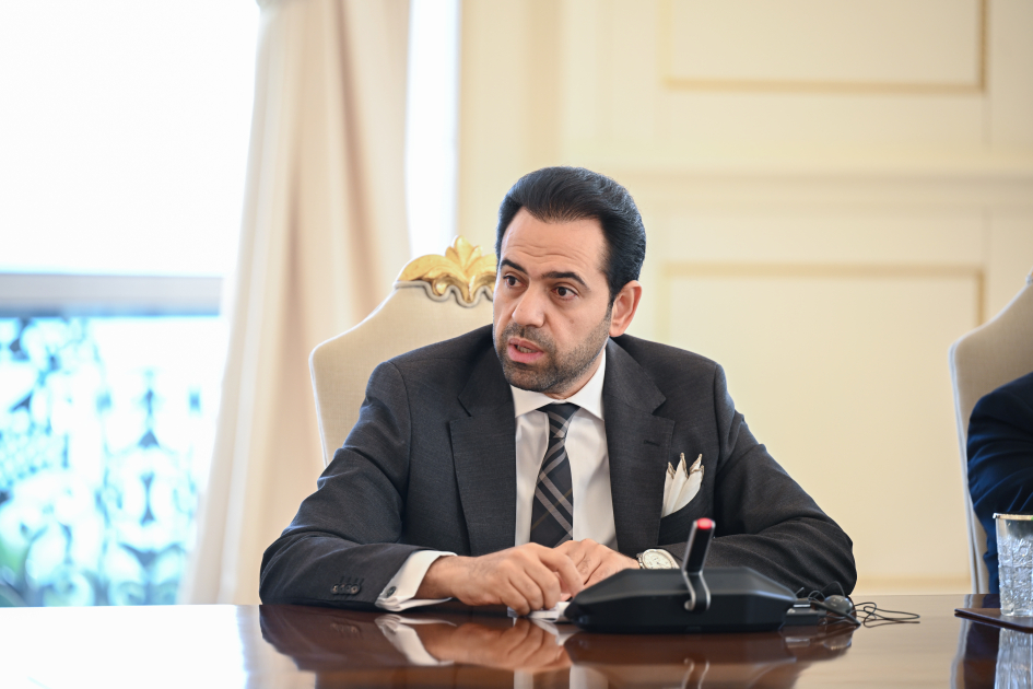 Президент Ильхам Алиев принял участников проходящих в Баку международных конференций (ФОТО/ВИДЕО)