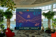 В ожидании рейса - в кино: CineMastercard представил новый формат досуга в аэропорту Баку (ФОТО)
