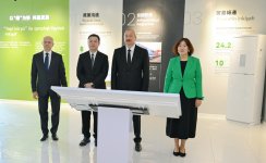 Президент Ильхам Алиев принял участие в открытии Солнечной электростанции «Гобустан» (ФОТО)