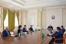 Президент Ильхам Алиев принял руководящих лиц по безопасности стран-членов ОТГ (ФОТО)