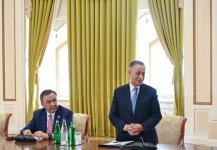 Президент Ильхам Алиев принял руководящих лиц по безопасности стран-членов ОТГ (ФОТО)