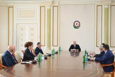 Президент Ильхам Алиев принял руководящих лиц по безопасности стран-членов ОТГ (ФОТО)