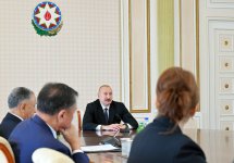 Президент Ильхам Алиев принял руководящих лиц по безопасности стран-членов ОТГ (ФОТО)
