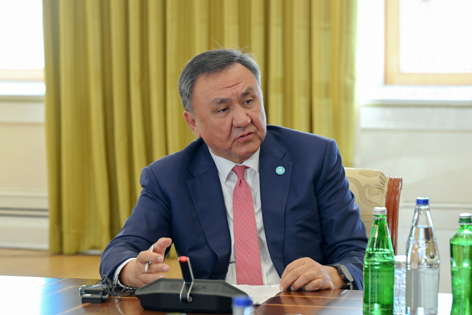 Президент Ильхам Алиев принял руководящих лиц по безопасности стран-членов ОТГ (ФОТО)