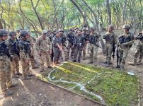 Азербайджанские военнослужащие приняли участие в международных соревнованиях в Южной Корее (ФОТО)