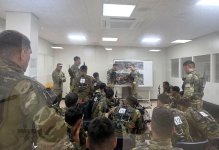 Азербайджанские военнослужащие приняли участие в международных соревнованиях в Южной Корее (ФОТО)