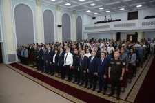 В Хачмазе состоялось мероприятие "Наш суверенитет вечен" (ФОТО)